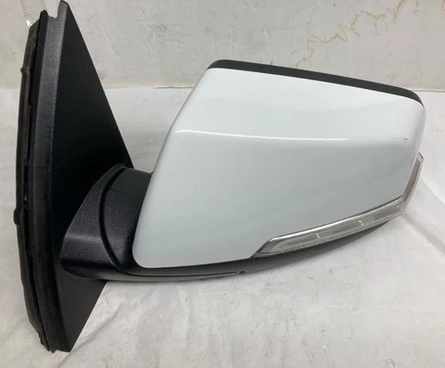 2018-2019 Chevrolet Traverse Left Driver Side View Door Mirror Power White Oem