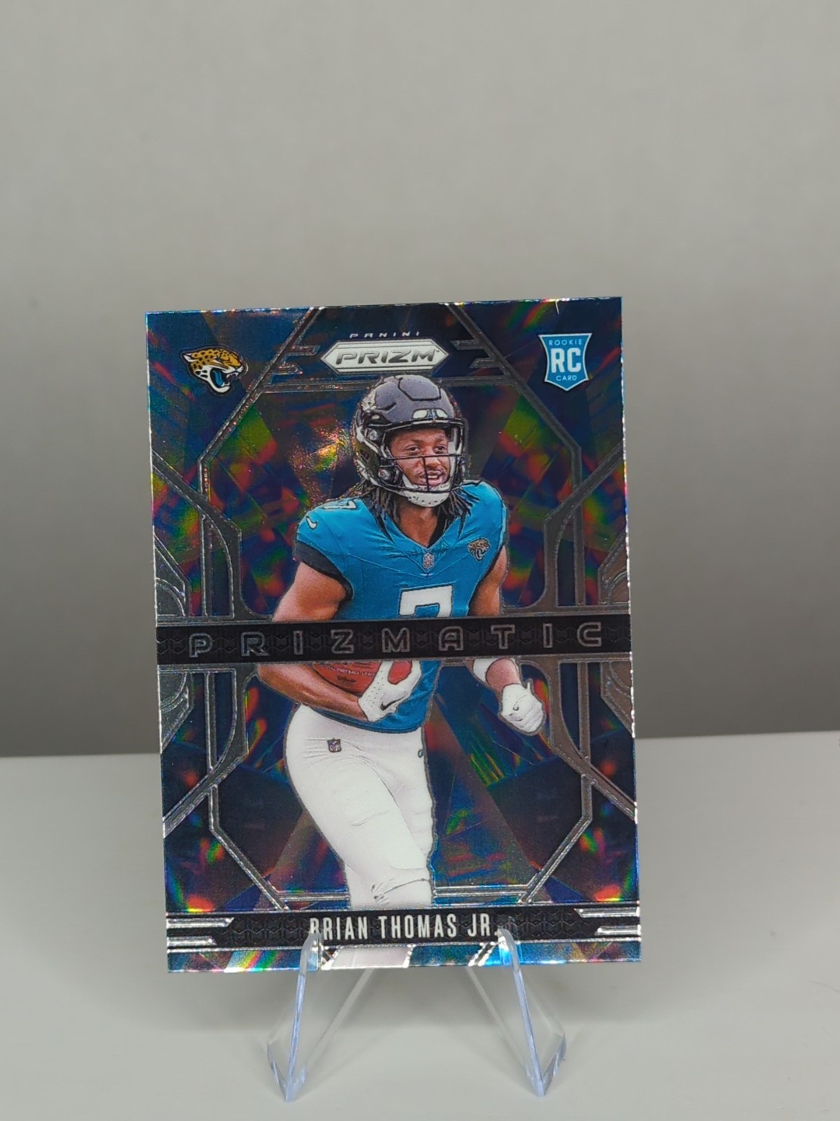 2024 Panini Prizm - Prizmatic Brian Thomas Jr. #19 Silver Prizm (RC)