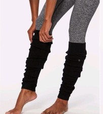 Lululemon Black Leg Warmers One Size