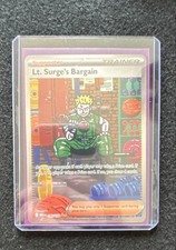Lt. Surge's Bargain 185/132 Me01: Mega Evolution Holo on eBay