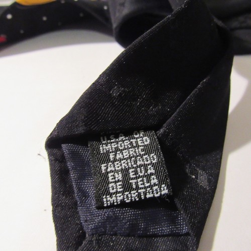 Corbata Yule Tie Greetings para hombre feliz fiesta, estampado de Papá Noel por Hallmark, L 58" - Imagen 9 de 9