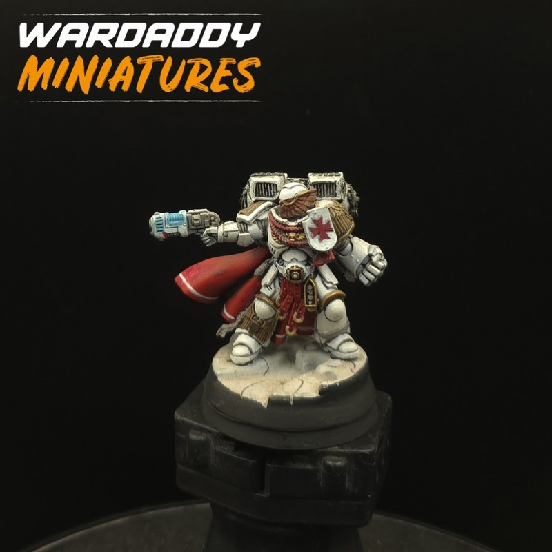 Pro Painted Warhammer 40k White Templars Captain Games Workshop