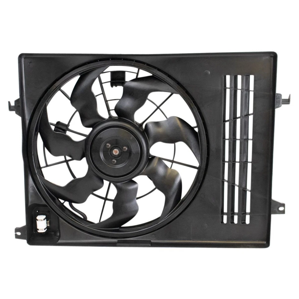 Conjunto de ventilador de refrigeración del radiador para Hyundai Tucson Kia Sportage 2,4 L nuevo Foto 4 de 4