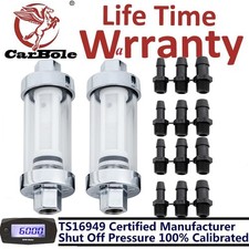 2 Universal 38 14 516 Fittings Inline Fuel Filters For Motorcycle Car Boat 2 Universal 38 14 516 Fittings Inline Fuel Filters For Motorcycle Car Boat