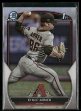 Philip Abner Rookie 2023 Bowman Draft Chrome Refractors Arizona Diamondbacks