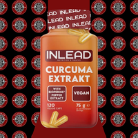 Inlead Curcuma Extrakt 120 Kapseln Kurkuma Hochdosiert BioverfüGbar Vegan