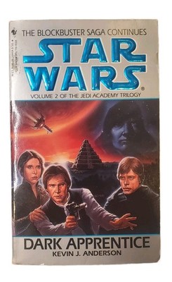 Star Wars Paperback Book: Dark Apprentice Volume 2 of the Jedi Academy Trilogy