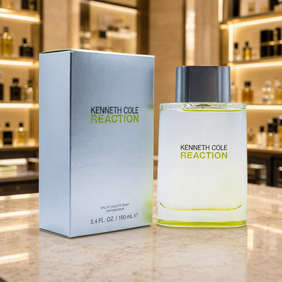 Reaction by Kenneth Cole 3.4 oz EDT Cologne for Men New In Sealed Box!!!
