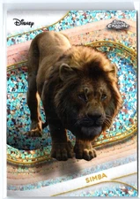 2025 Topps Chrome Disney #195 Simba Mini-Diamonds