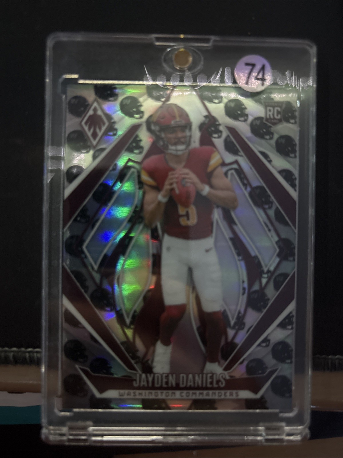 2024 Panini Phoenix - Rookies Jayden Daniels #198 Team Helmet /399 (RC)