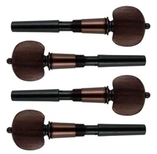 Knilling Perfection Pegs for Violin 4/4 Set Rosewood Hill Style (8.5 mm)