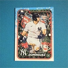 Topps 2024 Holiday Rookie Insert Jasson Dominguez #H75 Yankees Baseball