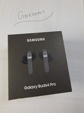 BRAND NEW SEALED SAMSUNG GALAXY BUDS 4 PRO SM-R640 BLACK FREE SHIP 