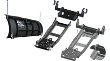 KFI 72" Poly Blade Snow Plow Kit Glacier Mount 18-25 Polaris Ranger 1000/1000 XP