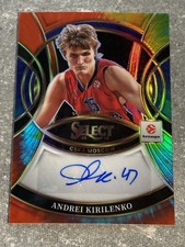 ANDREI KIRILENKO 2025-26 Panini EUROLEAGUE Select Tie-Dye PRIZM Auto Sp /25