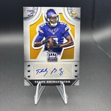Teddy Bridgewater 2014 Crown Royale Rookie Signatures Gold #STB 01/20 eBay 1/1