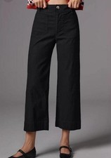 Maeve Colette High-Rise Wide-Leg Magic Fabric Pants SZ 16