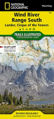 Wind River Range South: Map #727