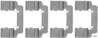 Bosch 1987474481 ZubehöRsatz FüR Scheibenbremsbelag ZubehöRsatz