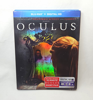 Oculus Blu-ray + Slipcover R Horror Karen Gillan Mike Flanagan Commentary