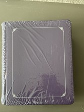 Creative Memories PURPLE Plum, 8-1/2x11 Album w/silver foil NIP