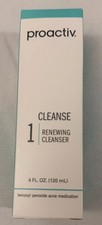 Proactiv Renewing Cleanser Step 1 Benzoyl Peroxide Acne Face Wash 4oz New Sealed