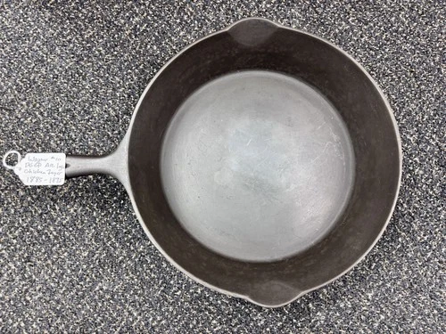 Vintage Wagner #10 Deep Arc Logo Cast tron Chicken Fryer