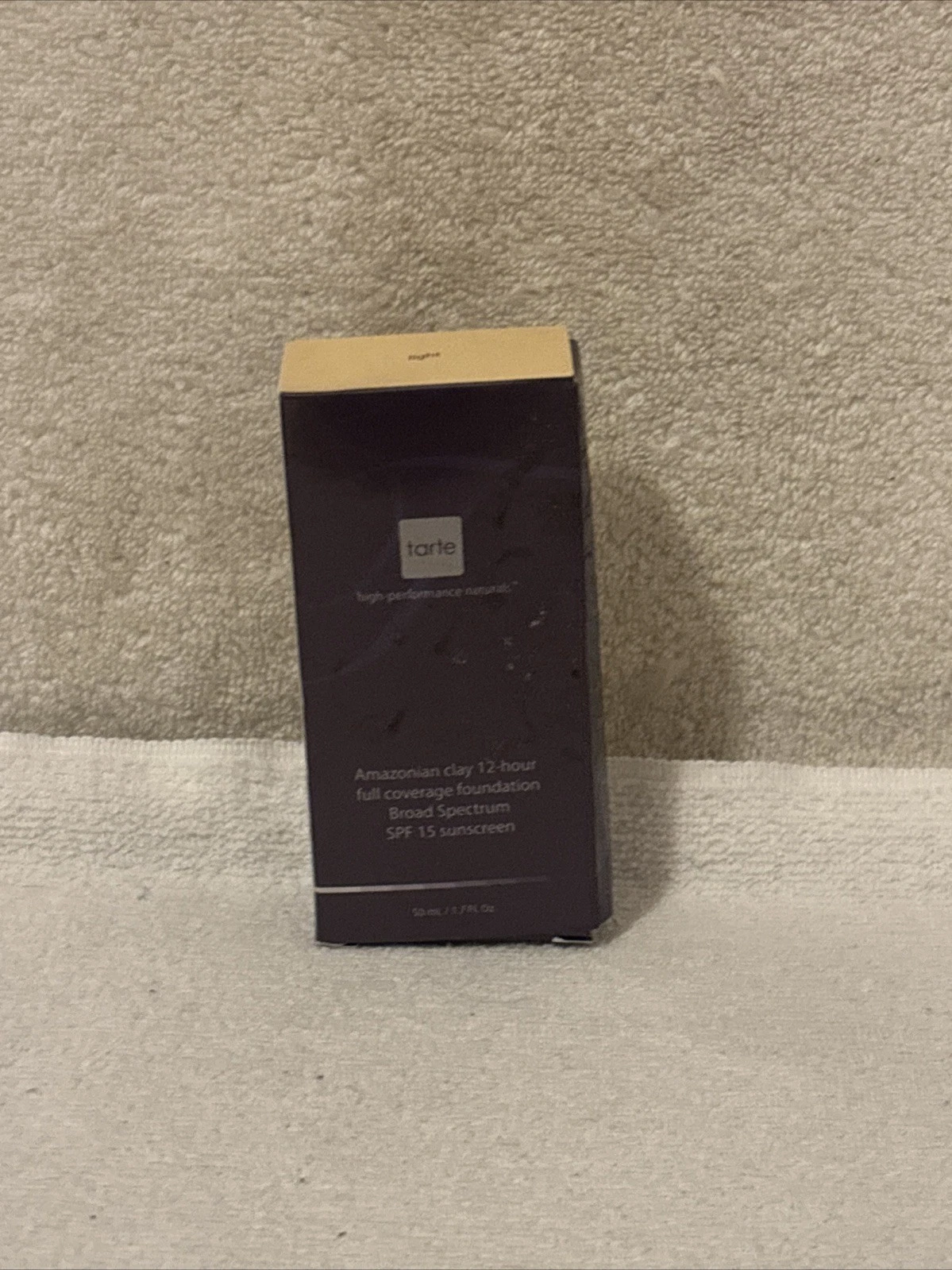 TARTE Amazonian Clay Full Coverage 12 Hour Foundation 22S Light Sand NEW SEALED