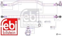 Febi Bilstein 185893 Spurstange Komplett Lenkstange