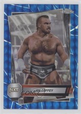2025 Topps Chrome WWE Blue Geometric Refractor 97/99 Joe Coffey #70 7i6