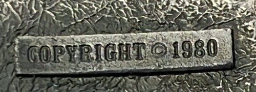 VTG Great American Buckle Co. Cowboys Stay in the Saddle Longer 1980 LTD. Ed. - Picture 5 of 12