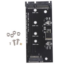 B M key M.2 SSD NGFF To 2.5 Inch 15 Pin SATA 3 PC Converter Adapter Black -cx A2