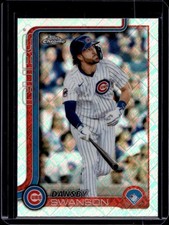 2025 Topps Chrome Dansby Swanson Refractor #215 Cubs
