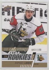 2017-18 Upper Deck CHL Star Rookies Exclusives 92/100 Raphael Lavoie #322 1u6