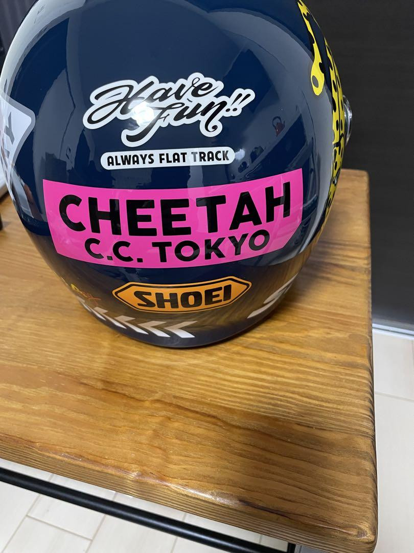 Shoei Glamster CHEETAH C.C TC-2 Helmet Size L | eBay