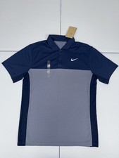 Nike Mens Dri-Fit Victory Color-Block Golf Polo Shirt FQ1114 410 68 Pick Size