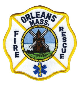 Orleans (Cape Cod) MA Massachusetts Fire Dept. patch - NEW! *Windmill*