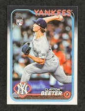 Clayton Beeter RC Topps Update US59 2024 Yankees Rookie Card