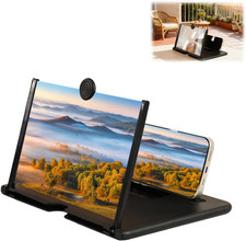 Screen Magnifier Version,3D HD Mobile Phone Magnifier Screen for Movies,Videos a