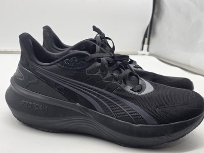 Puma Shoes Men Size 10.5 Black Pulse PRO PROFOAM Mesh Running Sneakers 310780-05