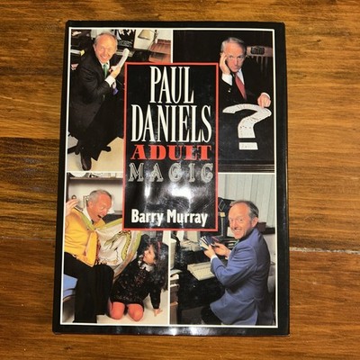 Paul Daniels Adult Magic Book by Murray, Barry Hardback, SIGNED 