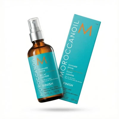 Moroccanoil Glimmer Shine Spray 100ml Glanzspray Finish Arganöl Anti-Frizz UV