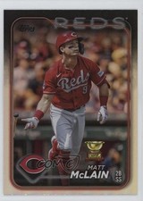 2024 Topps Series 1 Rainbow Foil Matt McLain #327 14tz