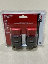 Brand new Milwaukee m12 CP 2.0 battery 48-11-2422 New 2 Pack