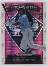2022 Panini Chronicles Crusade Pink Pulsar Prizm Wander Franco #1 17ok