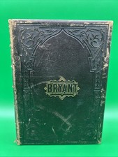 Poetical Works Of William Cullen Bryant 1854 Good+ Condition