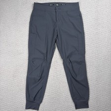 prAna Halle Jogger Pants Womens Size 4 Regular Gray Standard Fit Stretch Hiking