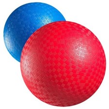 Red  Blue Kickball Set - 8.5 Inch with Pump for Toddlers 8.5-Inch 2-Pack 