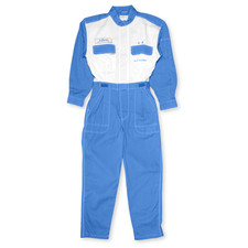 New JDM Showa Netz Japan Toyota Tecno Mechanics Tsunagi Coveralls Blue