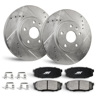 For Mazda 3 (04-13) Front Brake Kit Rotors+Pads